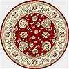 dynamic_rug_ancient_garden_collection_synthetic_red_round_area_rug_69160