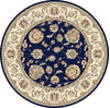 Dynamic ANCIENT GARDEN Blue Round 53 X 53 Area Rug ANR5573653464 801-69161 Thumb 0