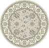 Dynamic ANCIENT GARDEN Grey Round 53 X 53 Area Rug ANR5573659666 801-69166 Thumb 0