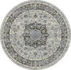 Dynamic ANCIENT GARDEN Grey Round 53 X 53 Area Rug ANR5575599656 801-69169 Thumb 0