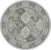 Dynamic ANCIENT GARDEN Grey Round 710 X 710 Area Rug ANR8570089696 801-69172 Thumb 0