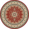 Dynamic ANCIENT GARDEN Red Round 710 X 710 Area Rug ANR8571191414 801-69183 Thumb 0
