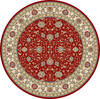 Dynamic ANCIENT GARDEN Red Round 710 X 710 Area Rug ANR8571201464 801-69190 Thumb 0