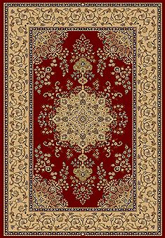 Dynamic BRILLIANT Red Rectangle 2x4 ft  Carpet 69264