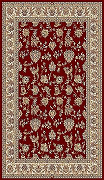 Dynamic BRILLIANT Red Rectangle 2x4 ft  Carpet 69270
