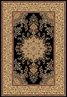 Dynamic BRILLIANT Black 5'3" X 7'7" Area Rug BR697201090 801-69295