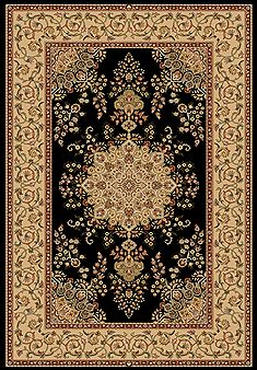 Dynamic BRILLIANT Black 5'3" X 7'7" Area Rug BR697201090 801-69295