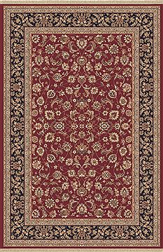 Dynamic BRILLIANT Red Rectangle 7x10 ft  Carpet 69317