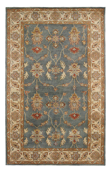 Dynamic Rugs With Blue Dynamic CHARISMA Blue Rectangle 10x13 ft Carpet 69568 | SKU 69568