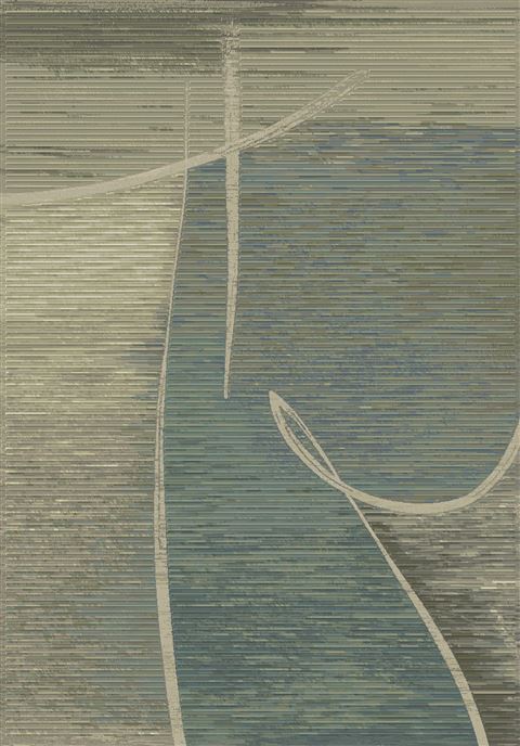 Dynamic ECLIPSE Blue 311 X 57 Area Rug EC46730262424 801-69681 Image 0