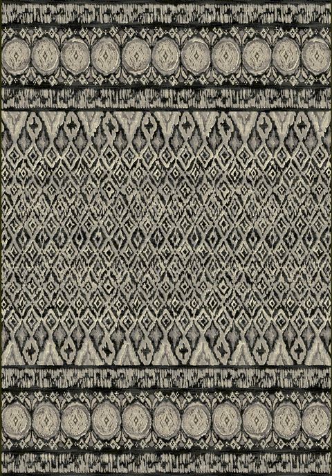 Dynamic ECLIPSE Grey 53 X 77 Area Rug EC69633173393 801-69694 Image 0
