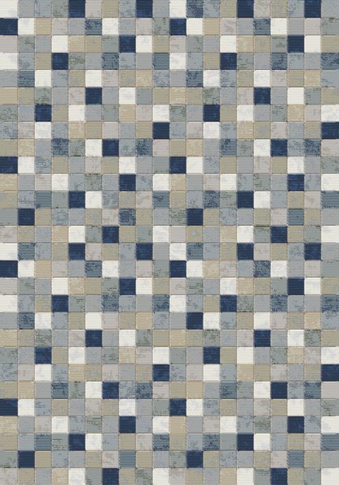 Dynamic ECLIPSE Blue 53 X 77 Area Rug EC69633396121 801-69699 Image 0