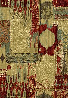Dynamic ECLIPSE Multicolor Rectangle 8x11 ft polypropylene Carpet 69783