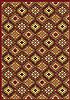Dynamic GENOVA Red 36 X 56 Area Rug GE46384131212 801-69972 Thumb 0