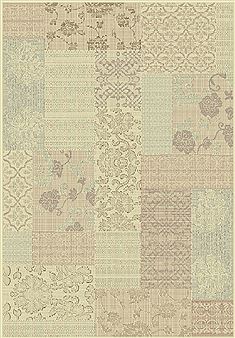 Dynamic IMPERIAL Beige Rectangle 2x4 ft polypropylene Carpet 70089