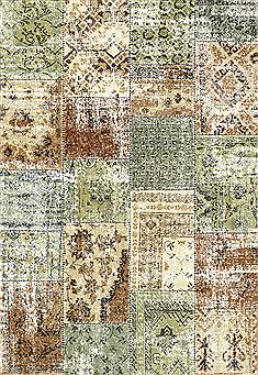 Dynamic INFINITY Multicolor Rectangle 2x4 ft polypropylene Carpet 70201