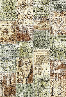 Dynamic INFINITY Multicolor Rectangle 2x4 ft polypropylene Carpet 70201