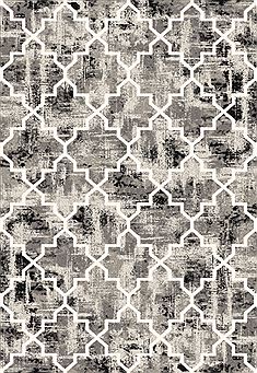 Dynamic INFINITY Brown Rectangle 4x6 ft polypropylene Carpet 70221