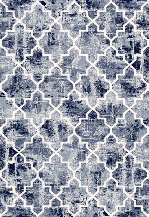 Dynamic INFINITY Blue 53 X 77 Area Rug IN69320425267 801-70248 Image 0