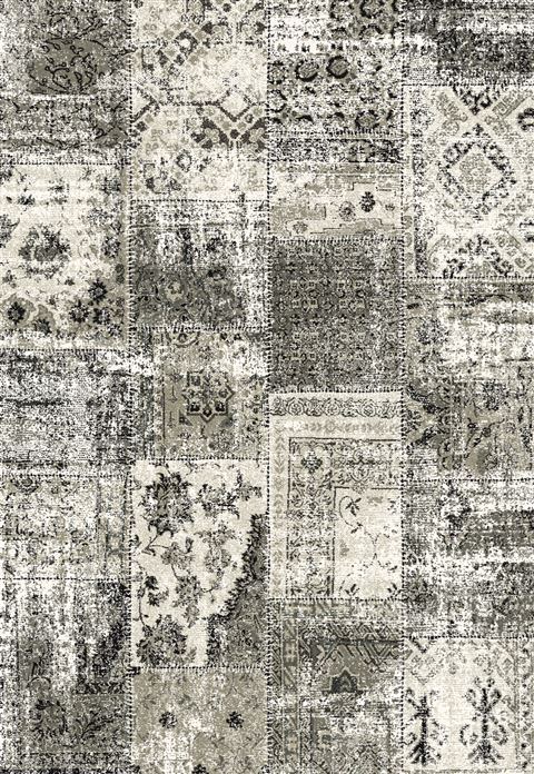 Dynamic INFINITY Black 53 X 77 Area Rug IN69324876595 801-70258 Image 0