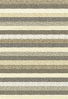 Dynamic INFINITY White Rectangle 5x8 ft polypropylene Carpet 70262