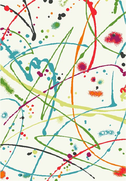 Dynamic INFINITY Beige 710 X 112 Area Rug IN91262573201 801-70328 Image 0