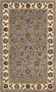 Dynamic JEWEL Blue Runner 6 to 9 ft Wool Carpet 70335