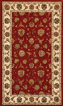 Dynamic JEWEL Red 4'0" X 6'0" Area Rug JW4670231330 801-70346