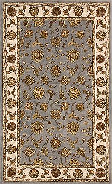 Dynamic JEWEL Blue Rectangle 10x13 ft Wool Carpet 70395