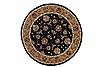 Dynamic JEWEL Black Round 53 X 53 Area Rug JWR570231092 801-70405 Thumb 0