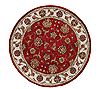 Dynamic JEWEL Red Round 53 X 53 Area Rug JWR570231330 801-70406 Thumb 0