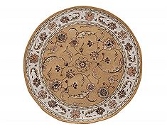 Dynamic JEWEL Yellow Round 7'10" X 7'10" Area Rug JWR870113770 801-70410
