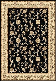 Dynamic LEGACY Black Runner 2'2" X 7'7" Area Rug LE2858017090 801-70447