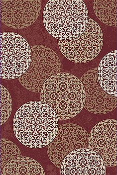 Dynamic MELODY Red Runner 10 to 12 ft polypropylene Carpet 70708