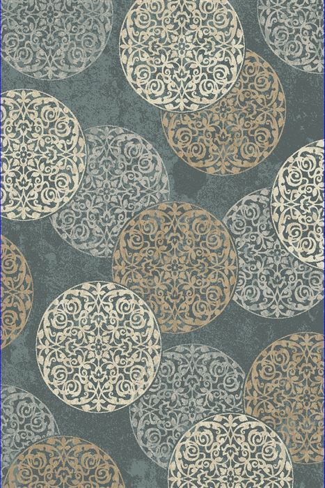 Dynamic MELODY Blue Runner 22 X 1010 Area Rug ME212985014997 801-70709 Image 0