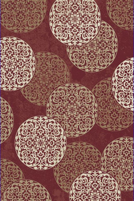 Dynamic MELODY Red 53 X 77 Area Rug ME69985014339 801-70788 Image 0