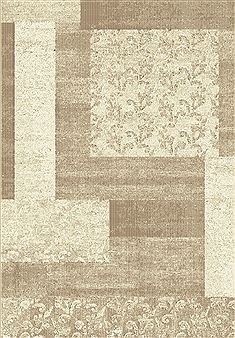 Dynamic MYSTERIO Beige Rectangle 5x8 ft polypropylene Carpet 70870