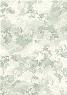 Dynamic MYSTERIO Green Rectangle 5x8 ft polypropylene Carpet 70874