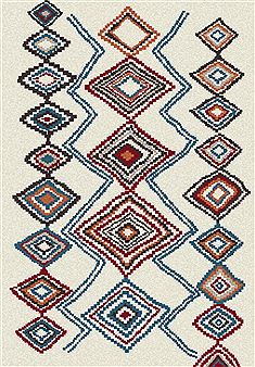 Dynamic Nomad White 2'7" X 4'11" Area Rug NM356229101 801-70927