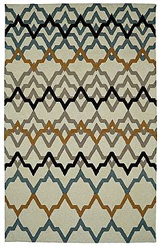 Dynamic Palace White 2'0" X 4'0" Area Rug PC245575103 801-71009