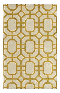 Dynamic Palace White Rectangle 10x13 ft Wool Carpet 71115