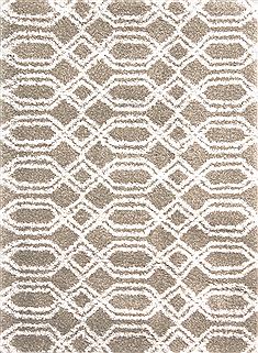 Dynamic PASSION Beige Rectangle 4x6 ft polypropylene Carpet 71159