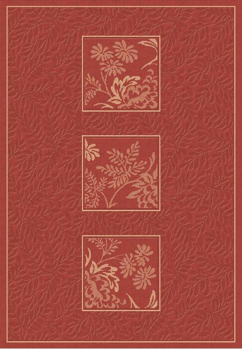 Dynamic PIAZZA Red 67 X 96 Area Rug PZ71025863707 801-71321 Image 0