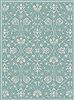 Dynamic PIAZZA Blue 67 X 96 Area Rug PZ71027445409 801-71328 Thumb 0