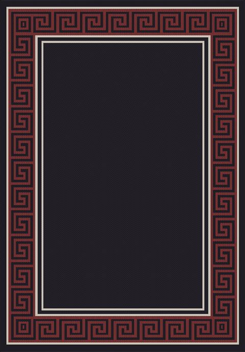 Dynamic PIAZZA Black 710 X 1010 Area Rug PZ91207206G78 801-71346 Image 0
