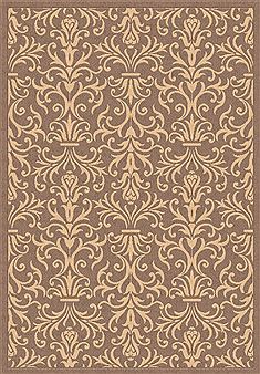 Dynamic PIAZZA Brown 7'10" X 10'10" Area Rug PZ91227423009 801-71352