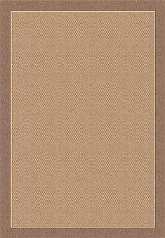 Dynamic PIAZZA Brown Rectangle 8x11 ft polypropylene Carpet 71358