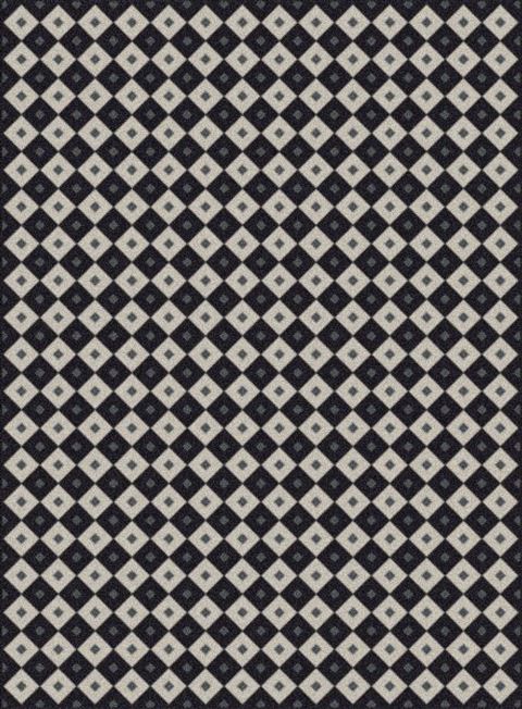 Dynamic PIAZZA Black 710 X 1010 Area Rug PZ91251976148 801-71370 Image 0