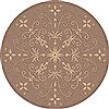 Dynamic PIAZZA Brown Round 710 X 710 Area Rug PZR825833009 801-71390 Thumb 0