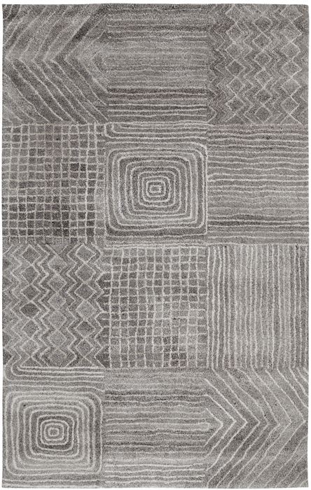 Dynamic POSH Grey 40 X 60 Area Rug PO467804719 801-71460 Image 0
